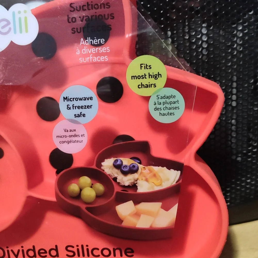 Silicone Plate - Cute Kids Plate